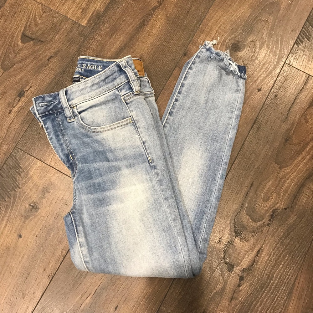 American Eagle Skinny Jeans Ankle Length (4Short)
